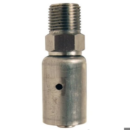 Dixon Holedall Uni-Range Coupling, 1 ID x 1-38/64 to 1-46/64 OD in Nominal, MNPT, SS, Domestic R16P1770